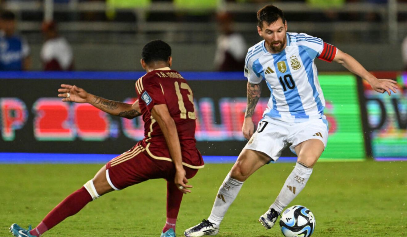 Argentina chega para se despedir da sua torcida após ótima campanha (Foto: Divulgação/Conmebol)