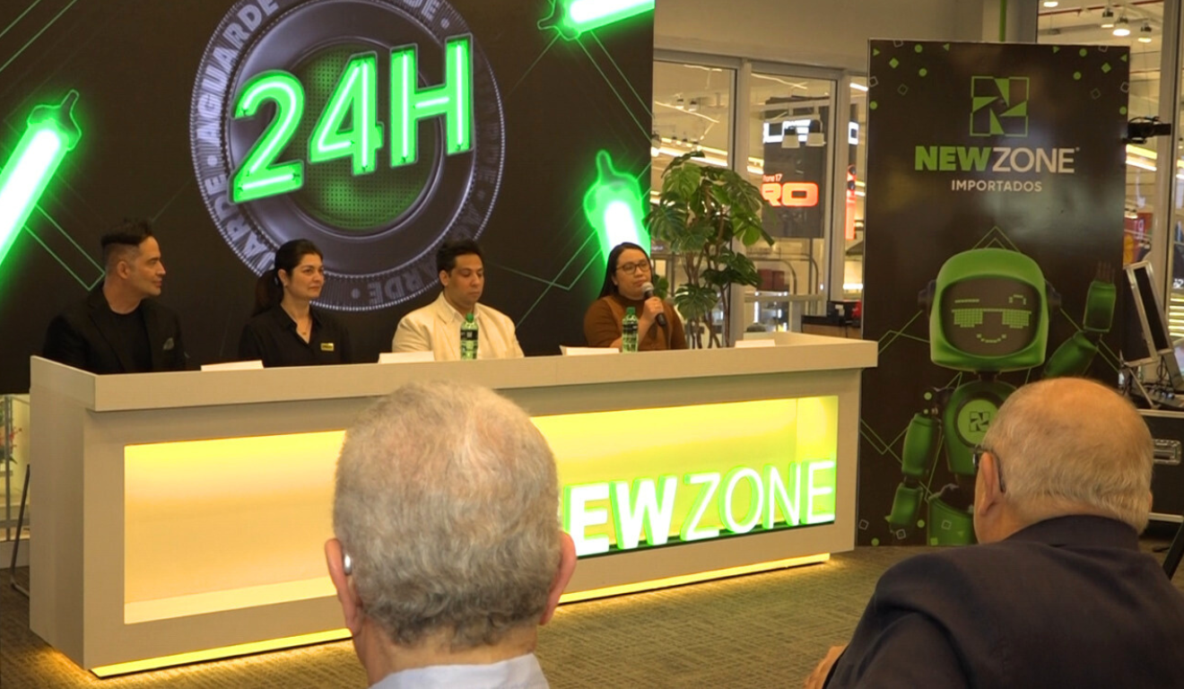 coletiva de imprensa durante o anúncio da new zone que terá 24h de funcionamento durante a black friday