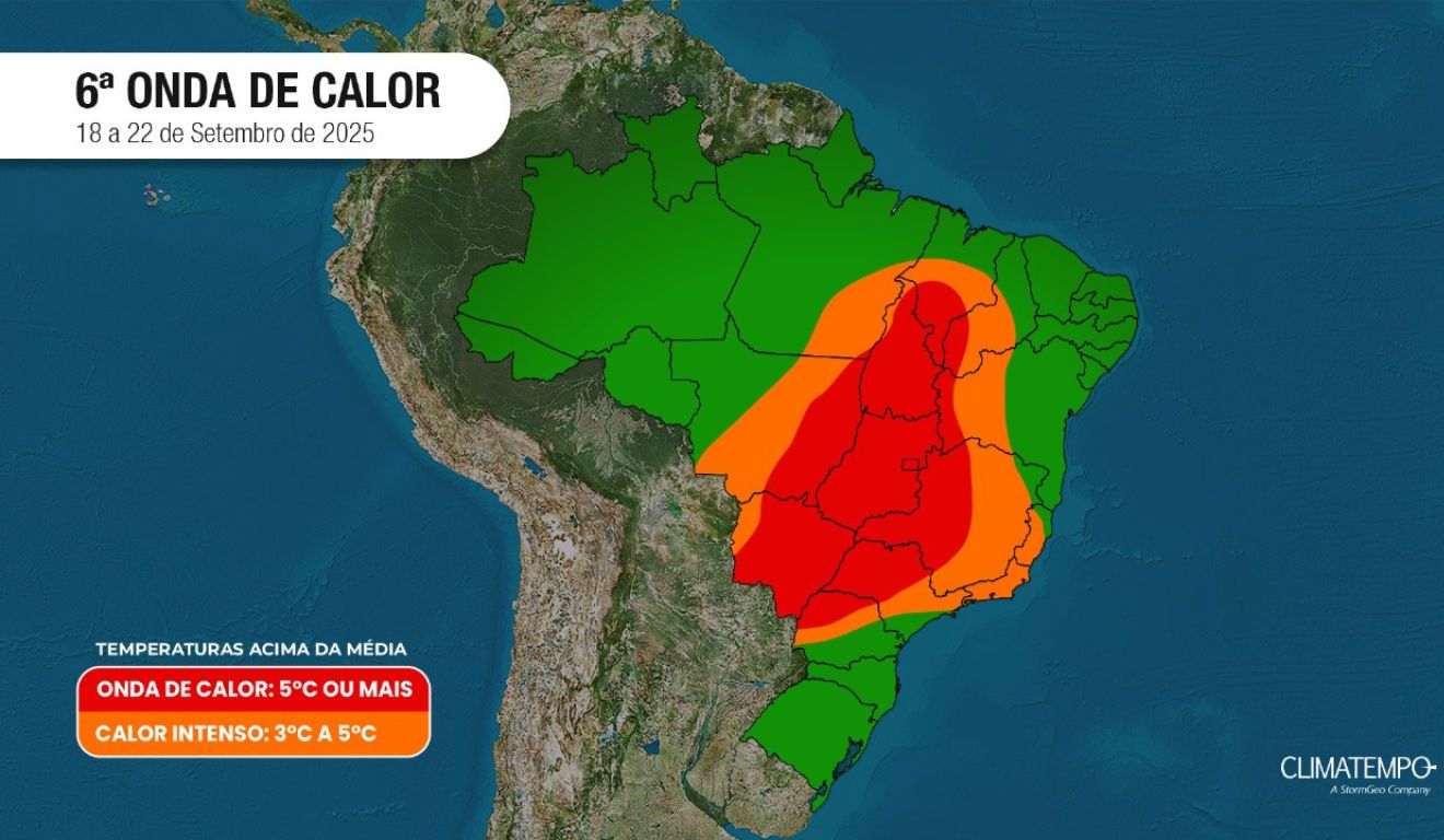 regiões do paraná sob aleta para onda de calor 
