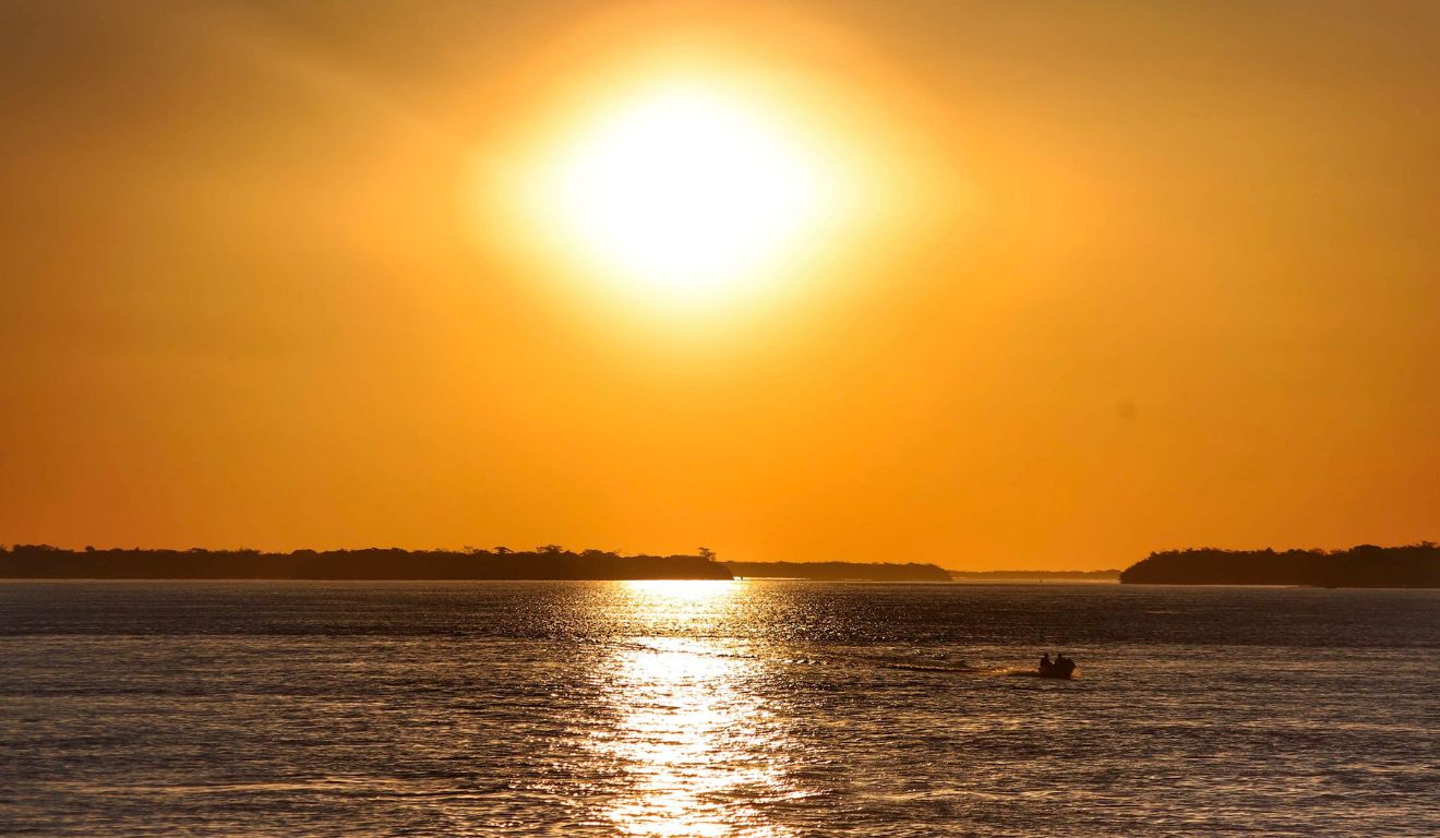 foto do sol para ilustrar onda de calor no paraná 