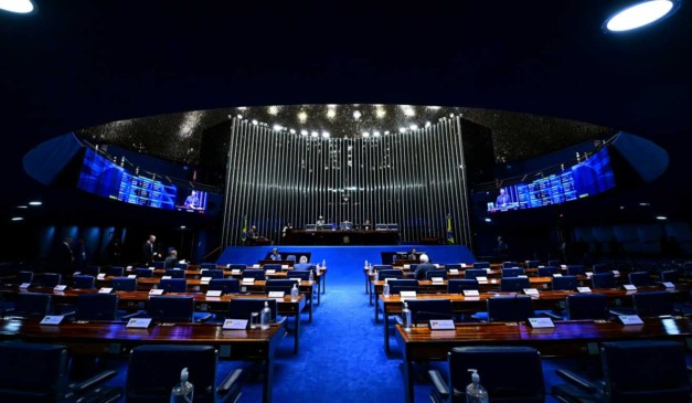 Plenário do Senado Federal, em Brasília