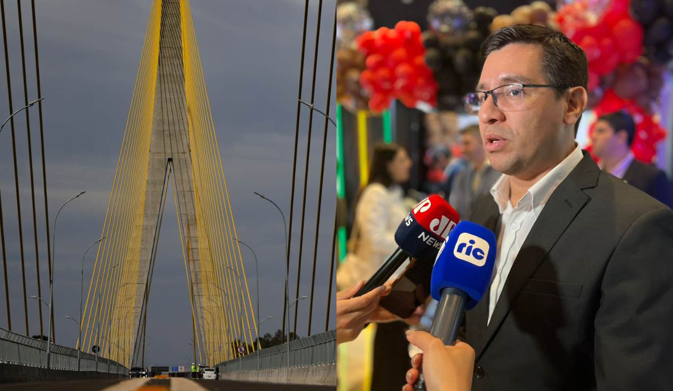 Ponte Brasil-Paraguai e César Landy Torres em entrevista