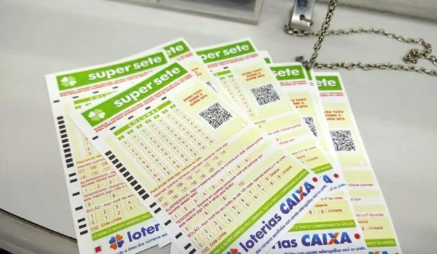 Veja quais são as faixas de premiação da Super Sete. Na imagem, vemos volantes da modalidade.