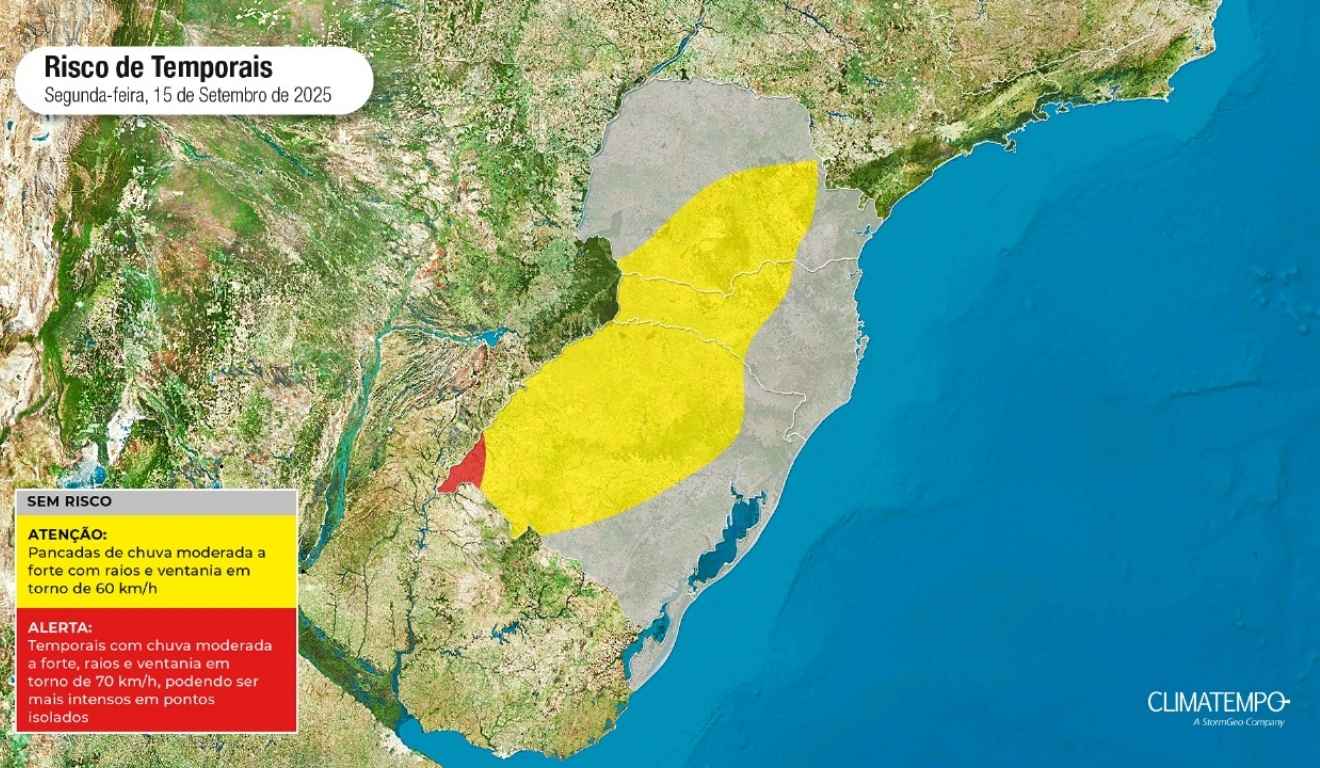 previsão do tempo do paraná