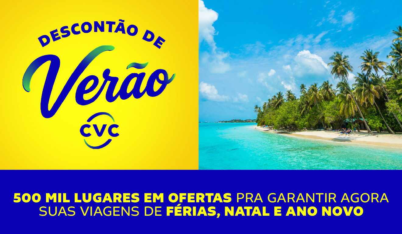 flayer de divulgação cvc