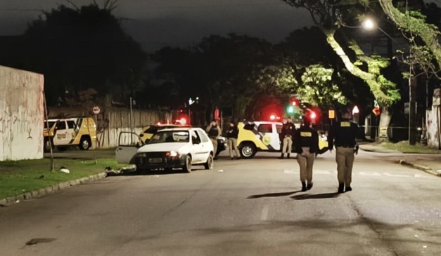 Cerco policial após troca de tiros