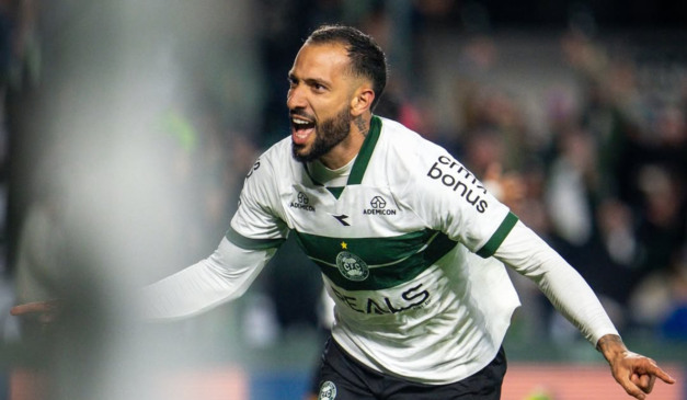 Jogador marcou pelo Coxa na goleada contra a Ferroviária. (Foto: Reprodução/ Instagram)