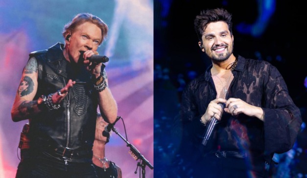 Guns N’ Roses e Luan Santana.