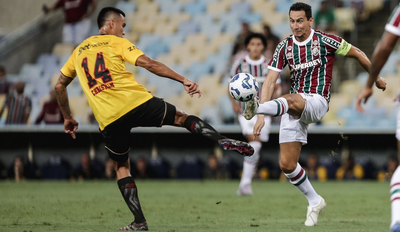 No primeiro turno o Fluminense venceu o Sport por 2x1.