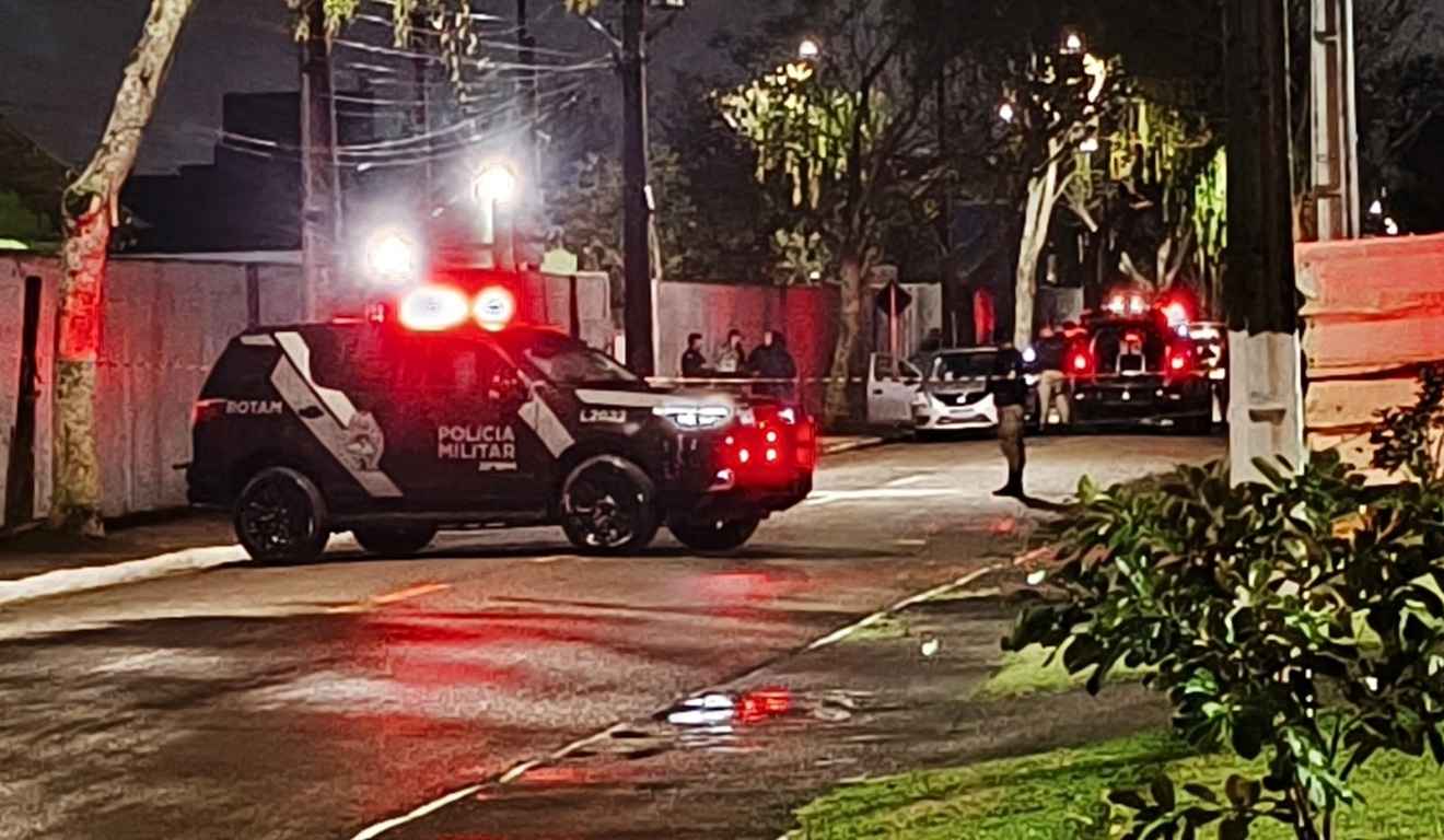 local onde suspeito morreu baleado em Pinhais