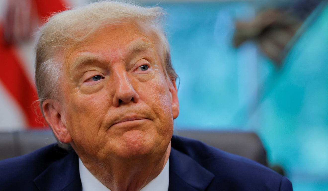 Presidente dos EUA, Donald Trump, no salão oval, em 05/09/2025