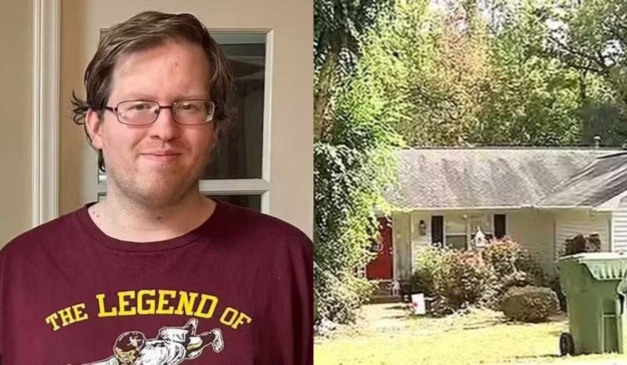 Casa na qual ficavam as vítimas.