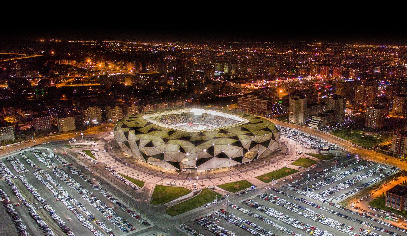 Konya Büyükşehir Arena, local da partida entre Turquia x Espanha (Foto: Reprodução/ Site estádio)