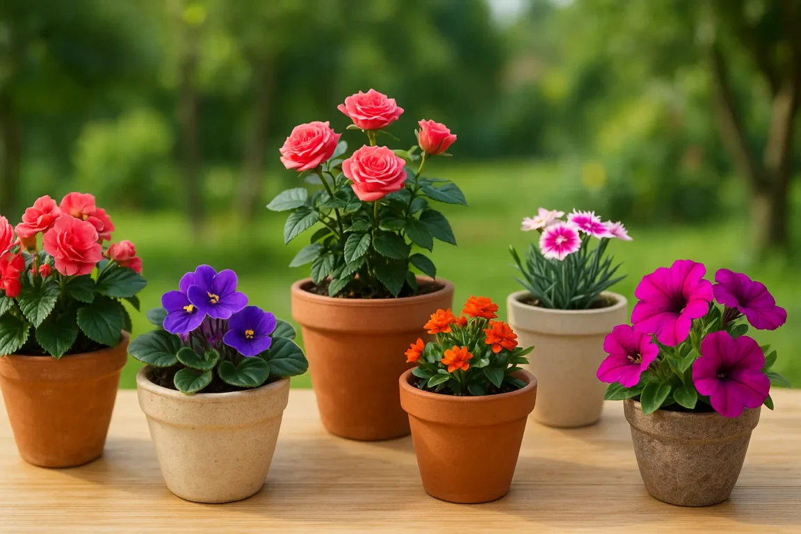 6 flores para vasos pequenos para plantar nesta primavera