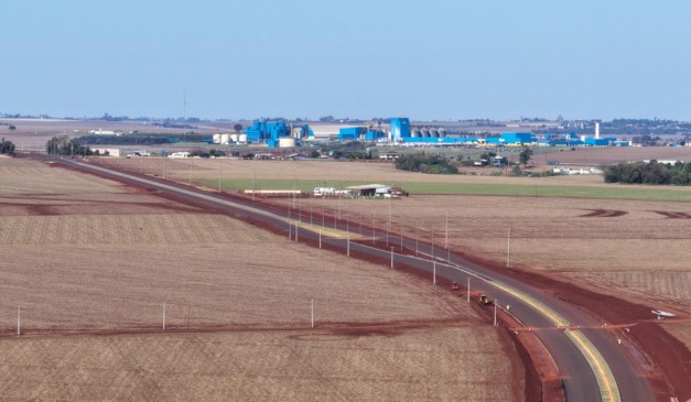 contorno viário de palotina em reta final de construção