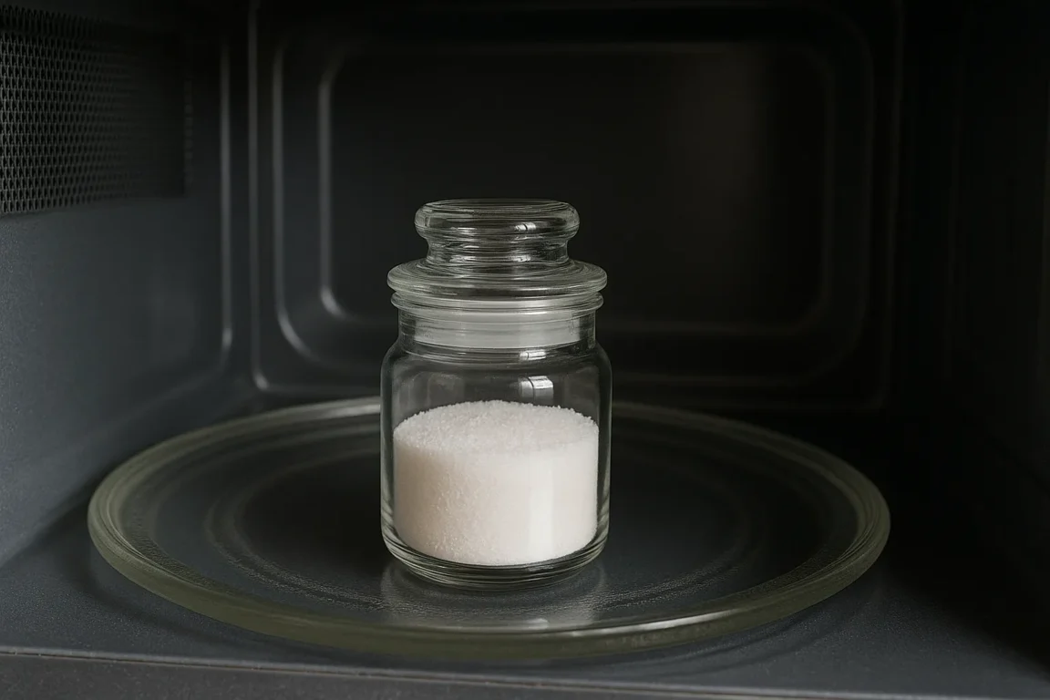 Como um potinho de sal no micro-ondas pode prolongar a vida útil do eletrodoméstico