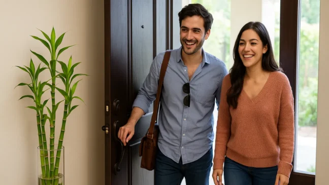 Como usar o bambu-da-sorte na entrada da casa para renovar a energia