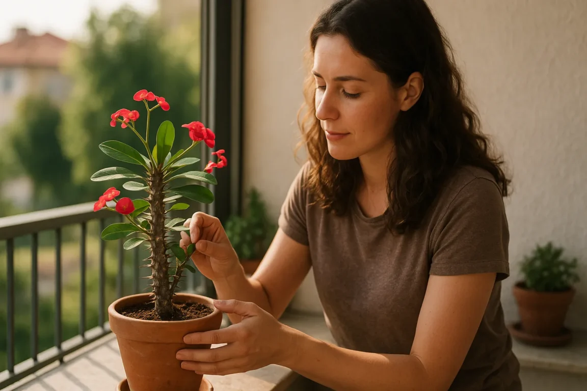 Coroa-de-cristo no Feng Shui veja como usar a planta para proteção
