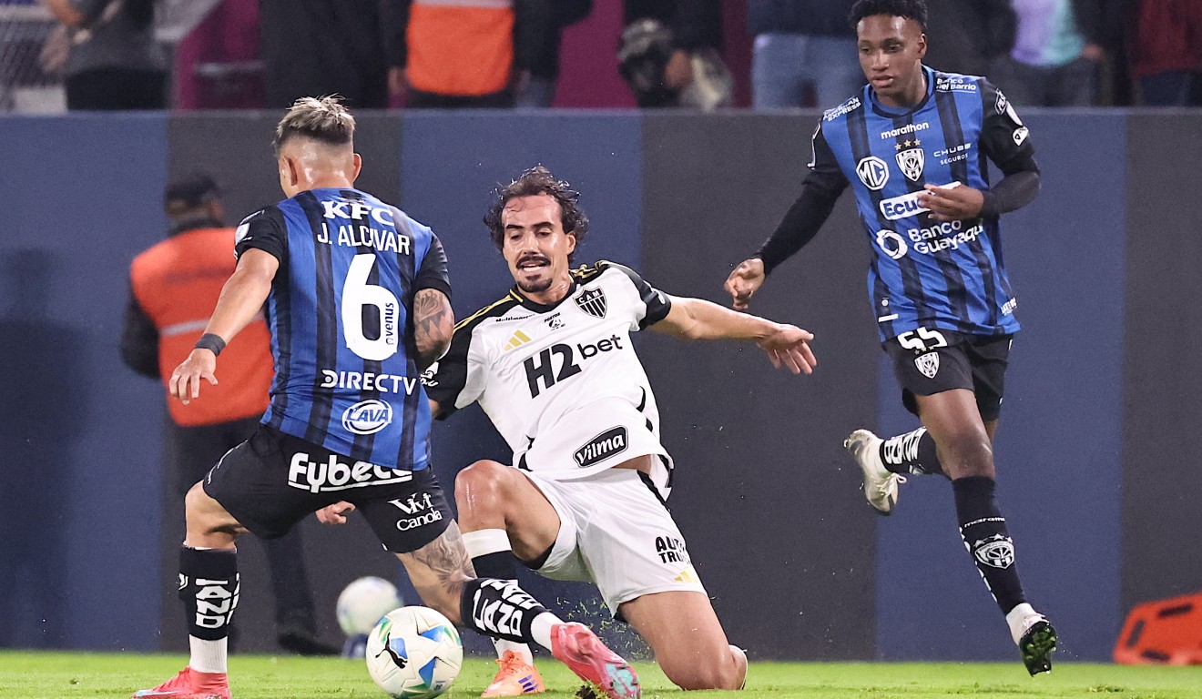 Lance de de Independiente del Valle x Atlético-MG, pela Copa Sul-Americana