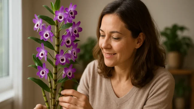Orquídea olho-de-boneca