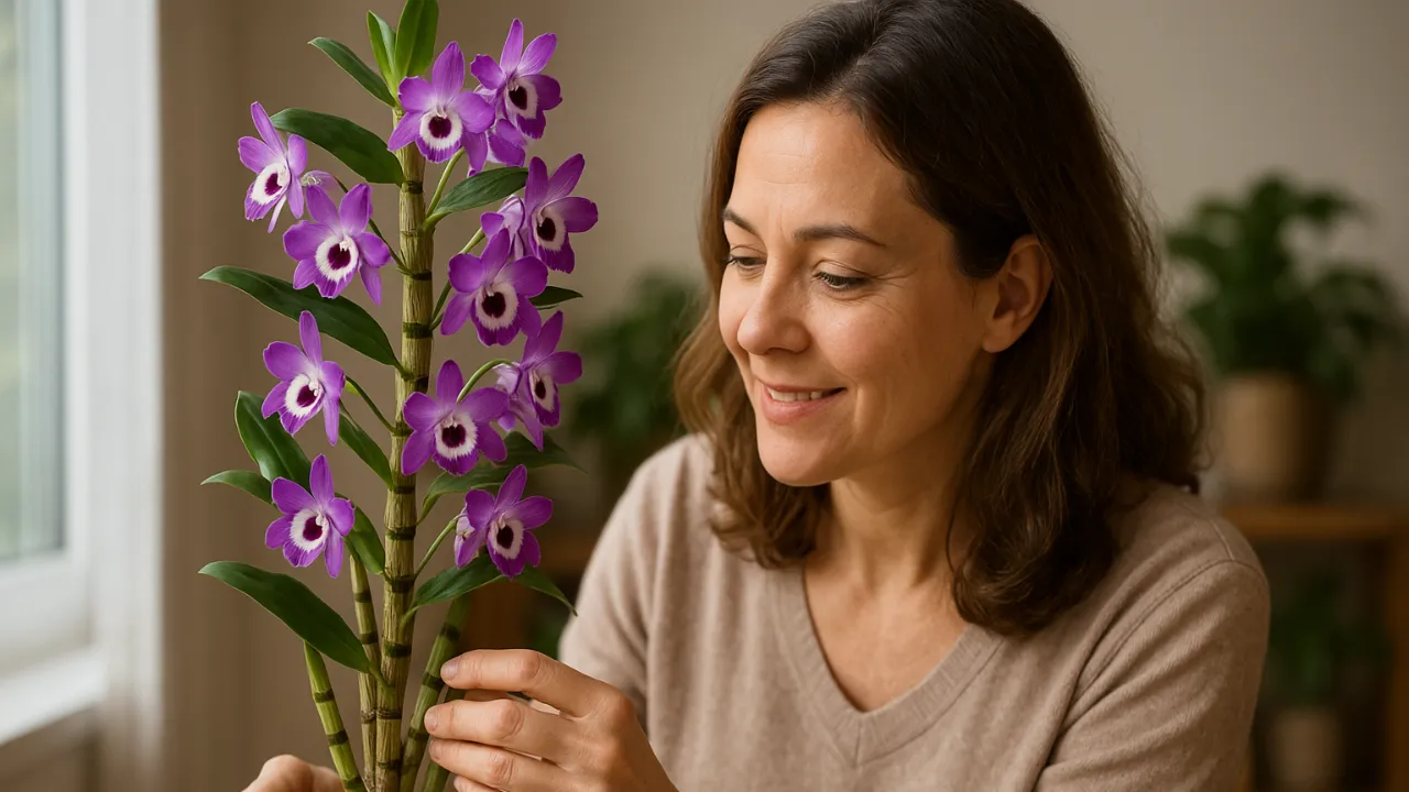 Orquídea olho-de-boneca