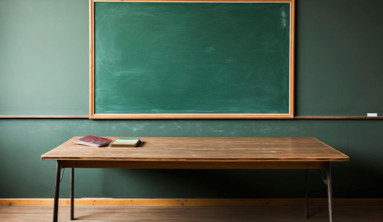 Imagem ilustrativa de sala de aula; professora foi indiciada por agressão contra alunos de creche em Castro