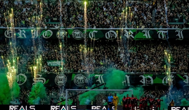 Torcida do Coritiba lotou o Couto no Atletiba