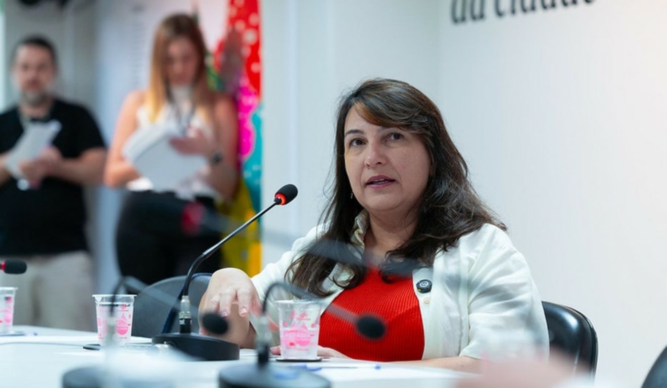 Professora Angela, vereadora que enfrenta processo de cassação na Câmara de Curitiba