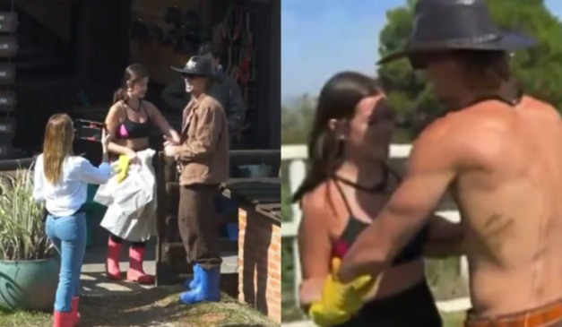 Momento da confusão entre peões em A Fazenda 17