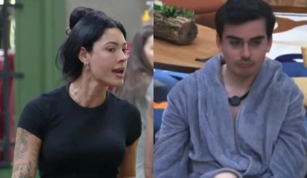 Rayane e Dudu Camargo.