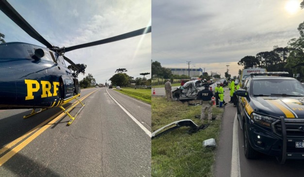 Acidente na Rodovia do Xisto