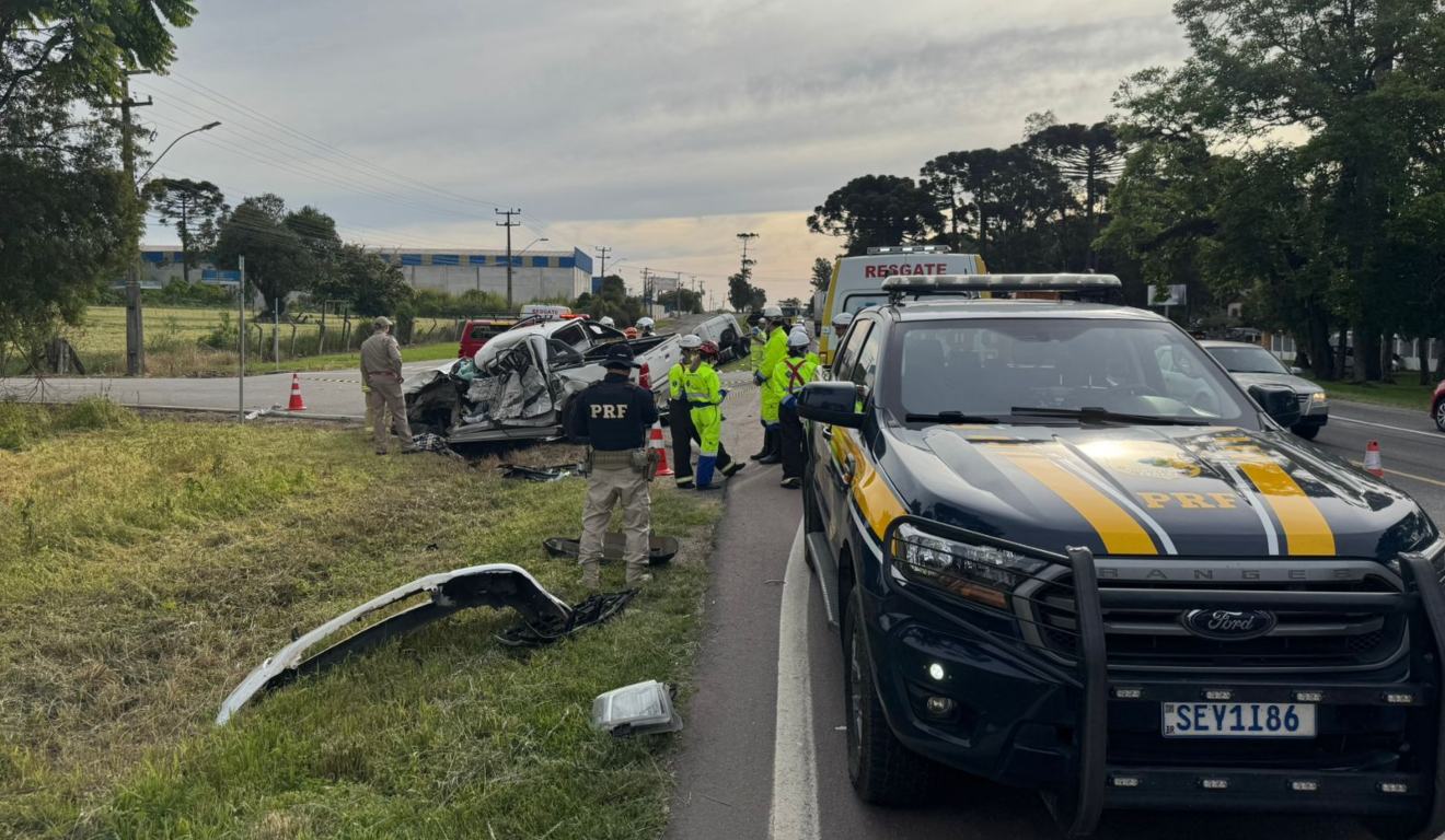 Acidente na Rodovia do Xisto