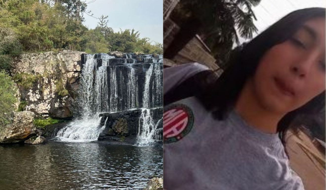 adolescente que morreu afogada em cachoeira