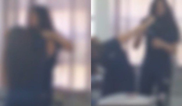 adolescentes trocando socos em Maringá