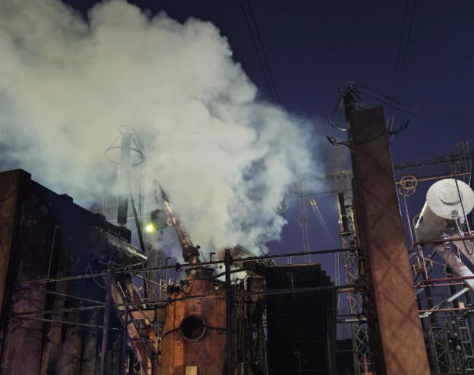 incêndio na substação do Paraná