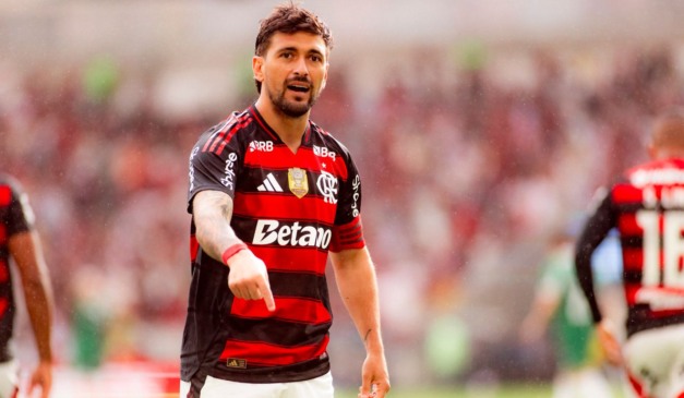 Arrascaeta é uma das esperanças do Flamengo para chegar na final da Libertadores. (Foto: Adriano Fontes/Flamengo)