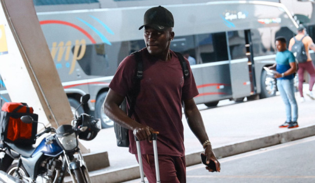 Furacão já está em Belém. (Duda Matoso/athletico.com.br)