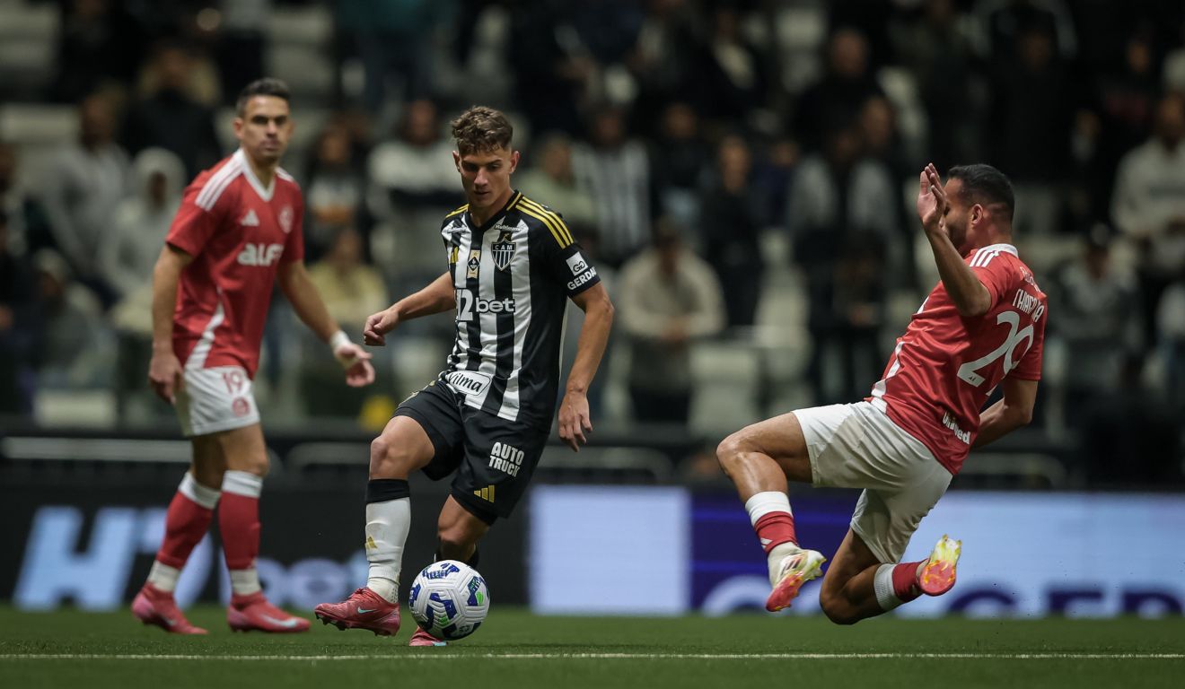 No primeiro turno o Atlético-MG venceu o Internacional por 2x0. (Foto: Pedro Souza/Atlético-MG)