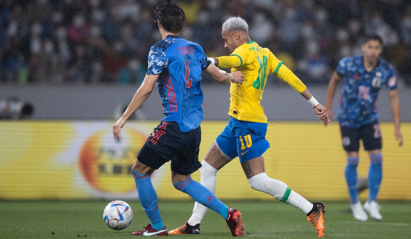 Na última vez que Japão e Brasil se enfrentaram no dia 6/6/22, a seleção brasileira venceu por 1x0, gol de Neymar.