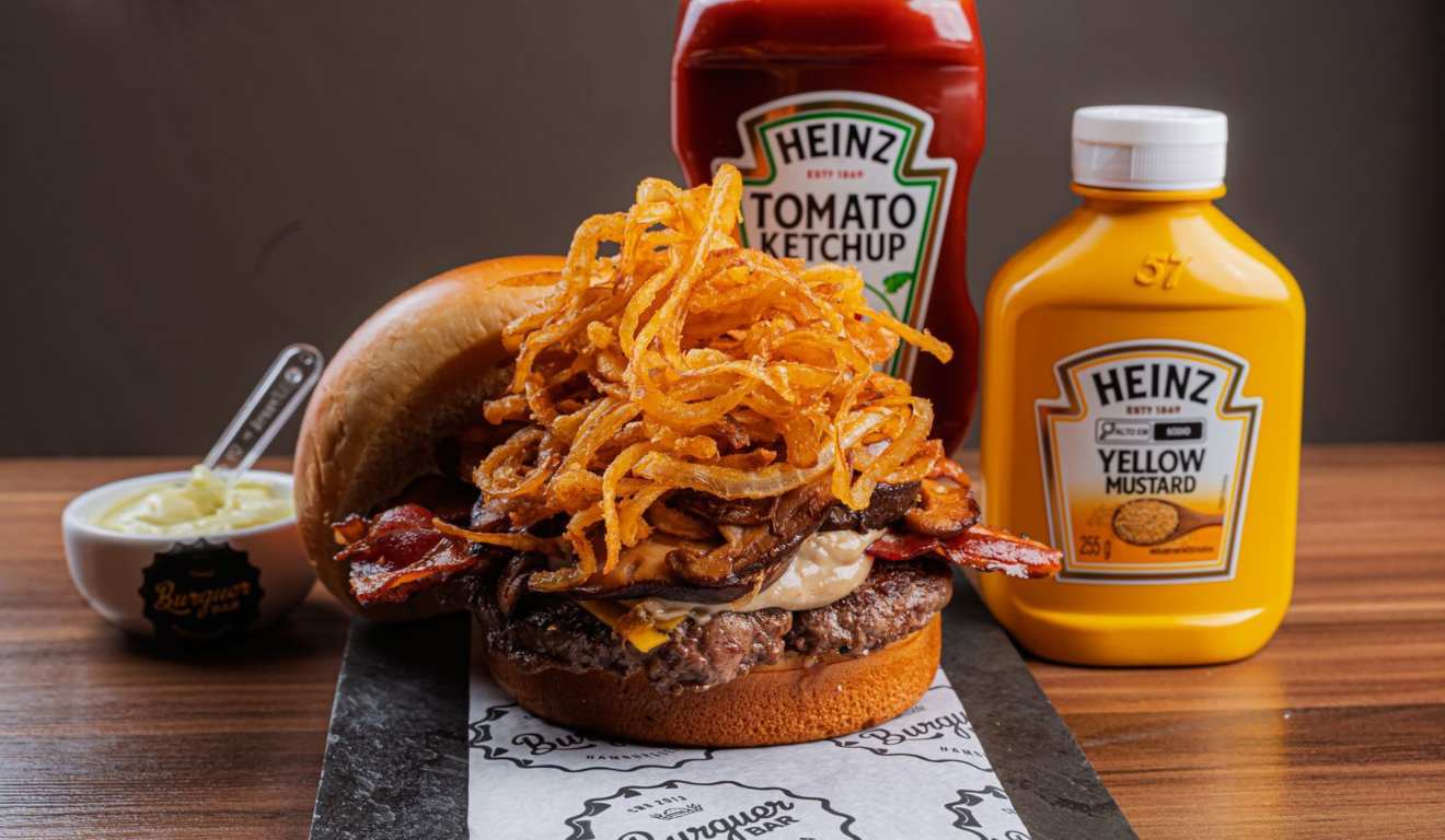 Hambúrguer para o halloween