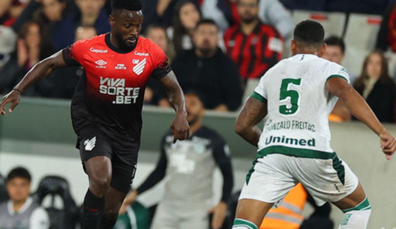 No primeiro turno o Goiás venceu o Athletico por 1x0.