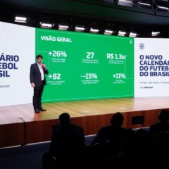 Apresentação do novo calendário do futebol brasleiro. (Foto: Rafael Ribeiro/CBF)