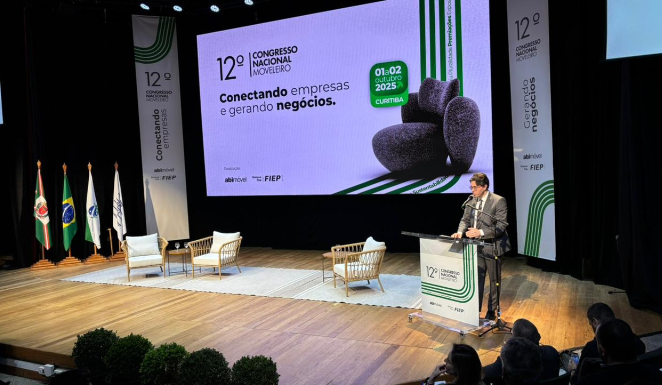 painel principal do congresso nacional moveleiro, 12ª edição