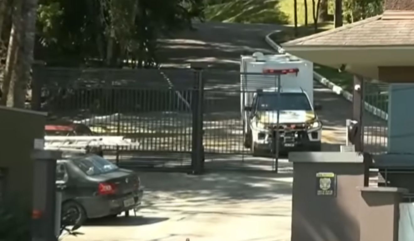 condomínio onde o corpo do idoso foi encontrado no lago