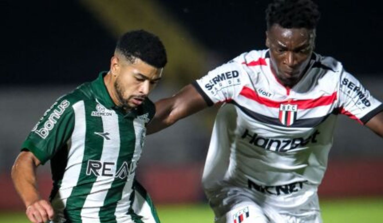 Líder Coritiba enfrenta o Botafogo-SP nesta sexta-feira (03).