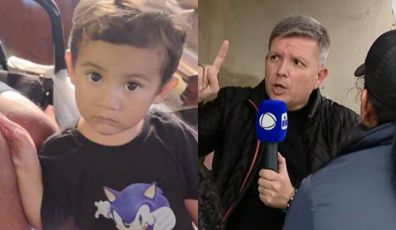 Montagem com fotos de Artur da Rosa Carneiro e entrevista Balanço Geral