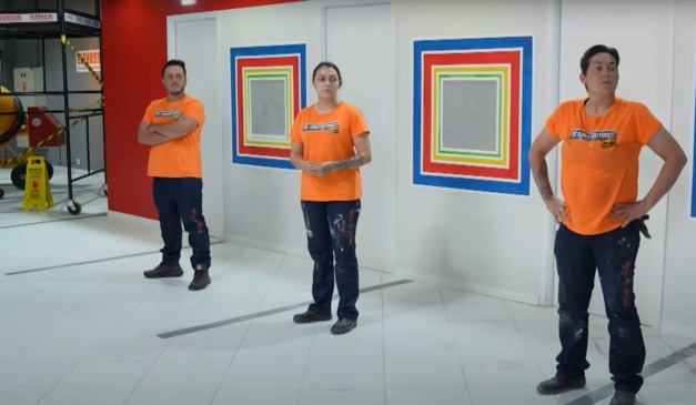 finalistas de os construtores em ação