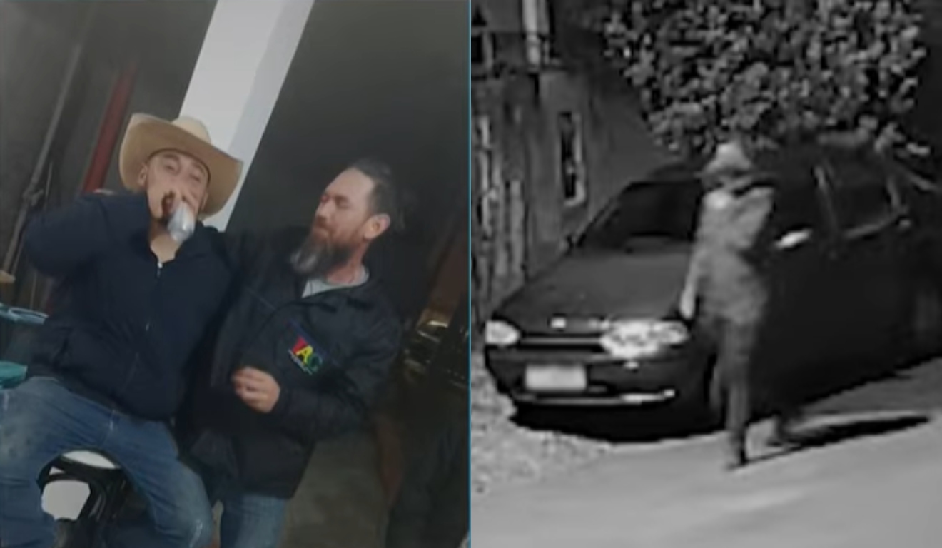 Empresário morto em SJP cantando com o funcionário