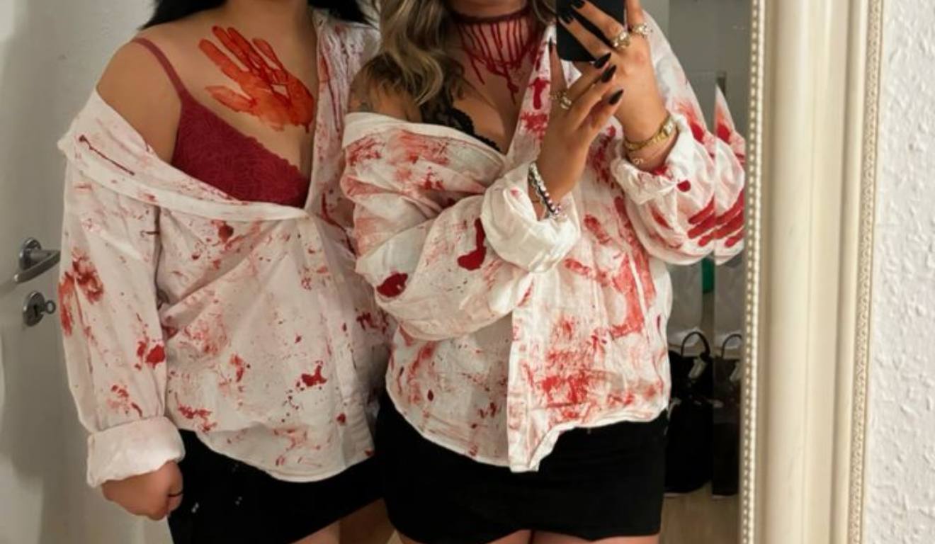 Fantasia uma noite do crime.