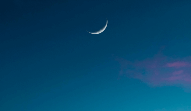 Imagem ilustrativa da lua nova.